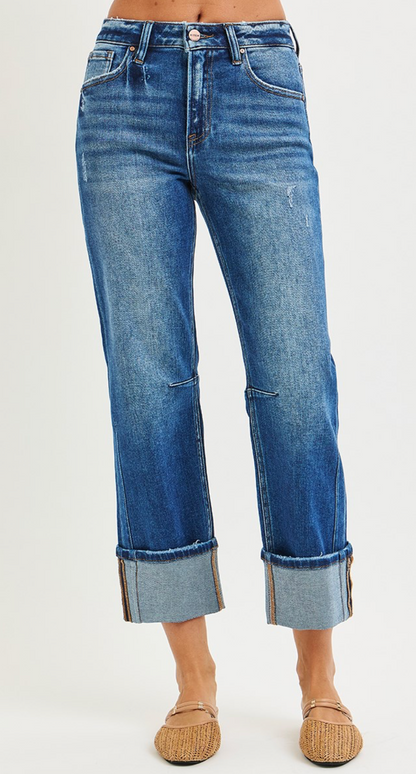 Destiny Straight Jean with Cuff