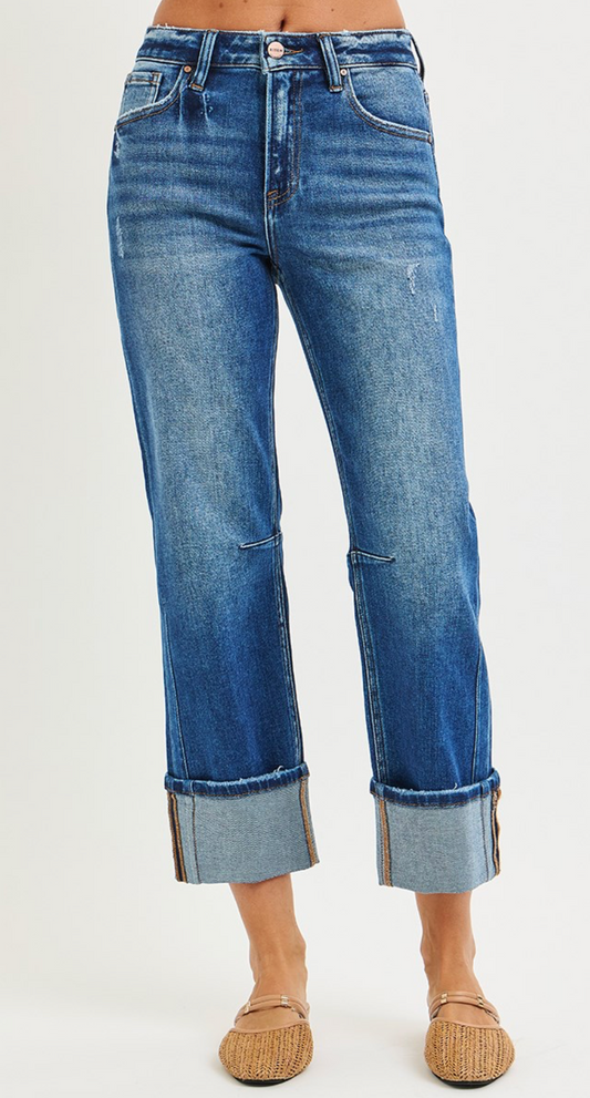 Destiny Straight Jean with Cuff