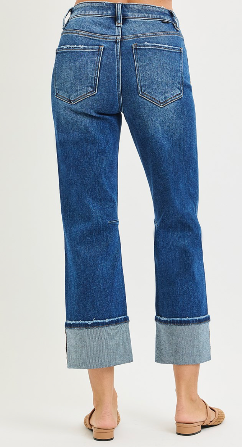Destiny Straight Jean with Cuff