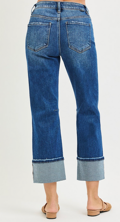 Destiny Straight Jean with Cuff