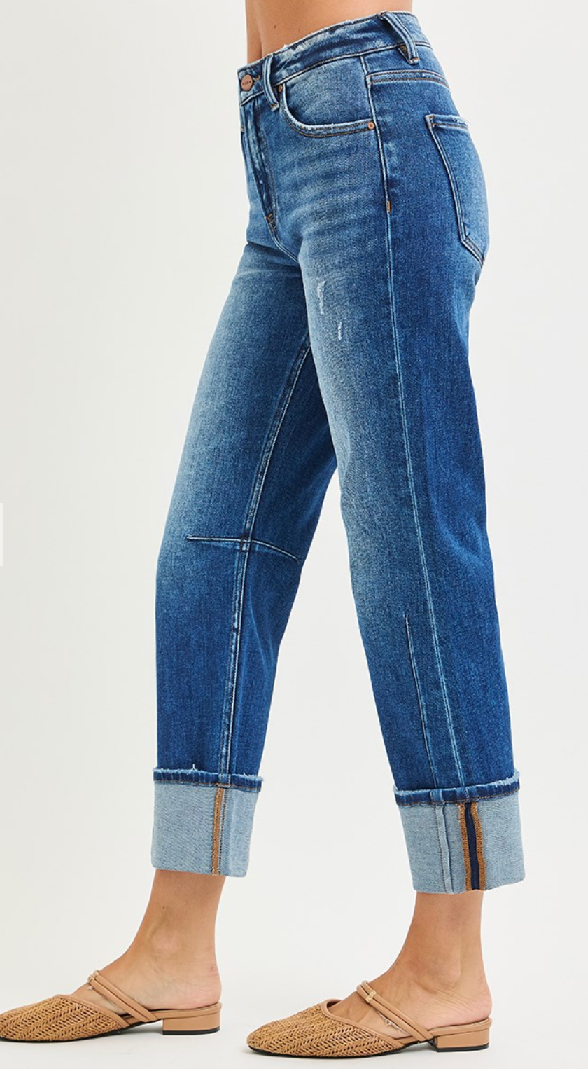 Destiny Straight Jean with Cuff