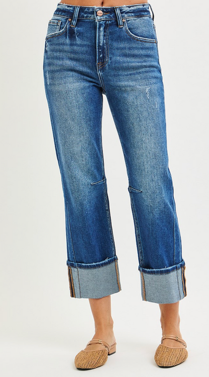 Destiny Straight Jean with Cuff