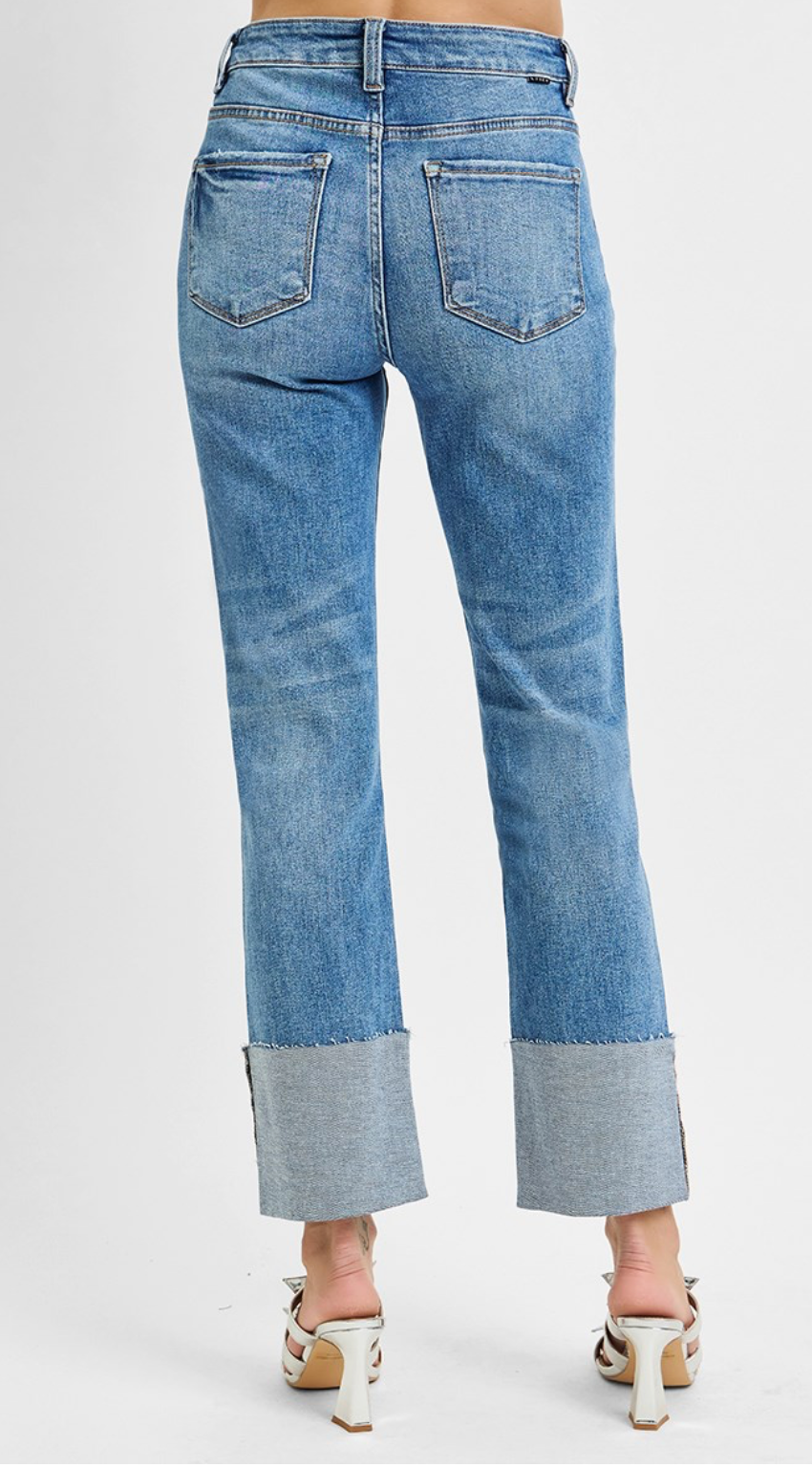 Alexa Ankle Straight Jean