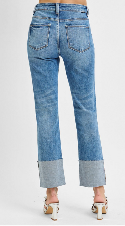 Alexa Ankle Straight Jean