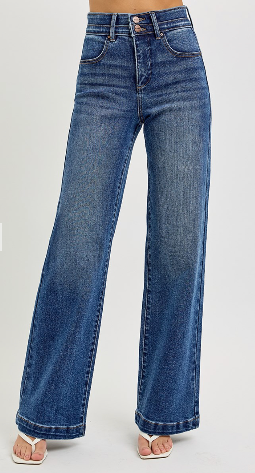 Cassandra Wide Leg Jean