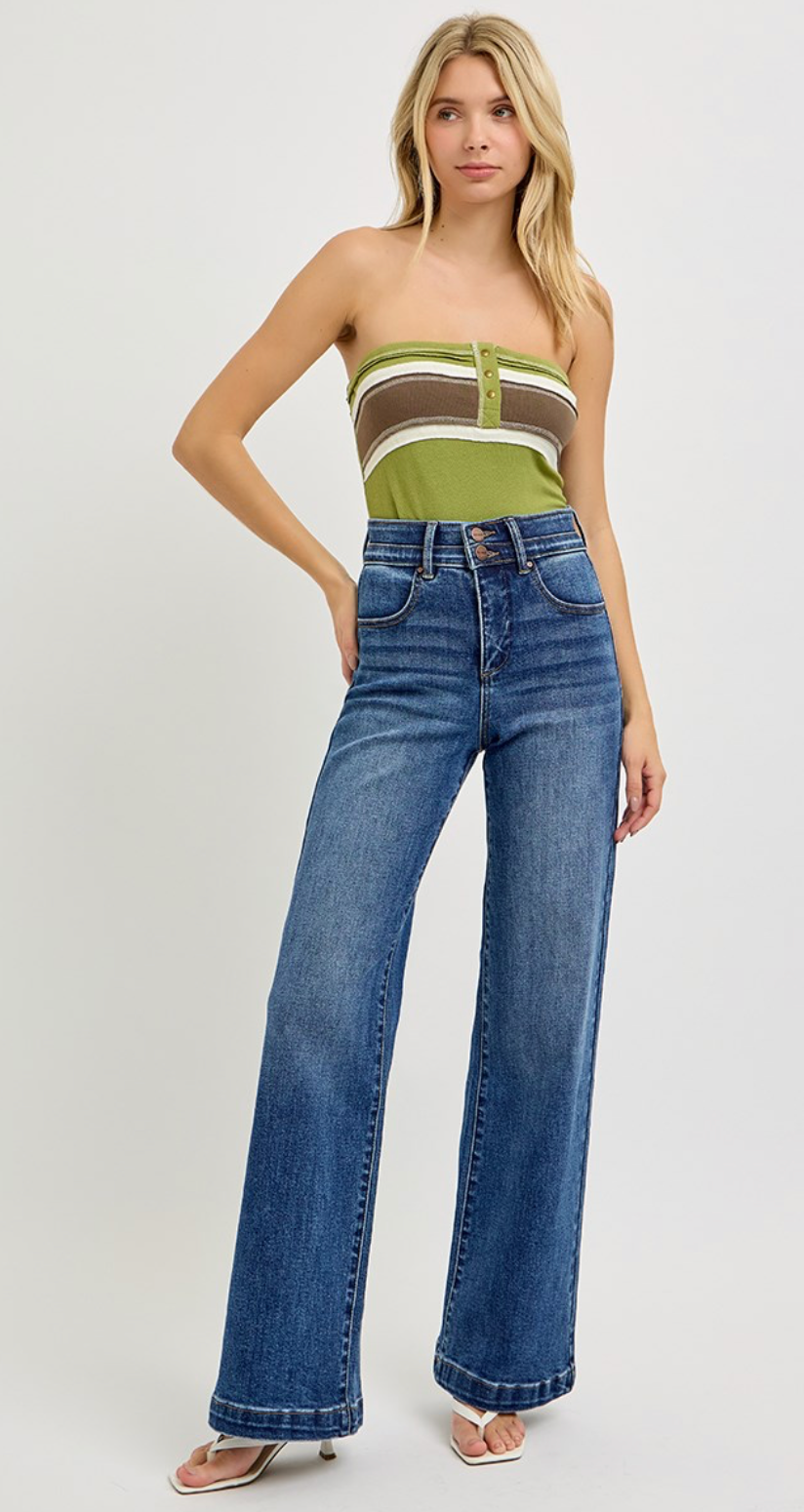 Cassandra Wide Leg Jean