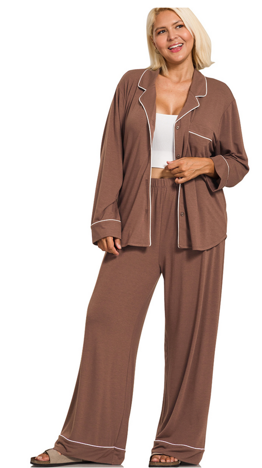 Pajama Set - Plus Size