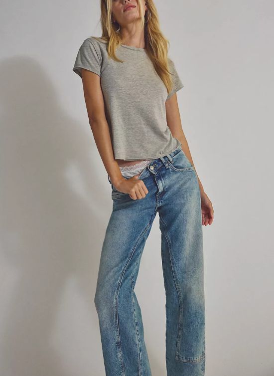 Risk Taker Mid-Rise Straight