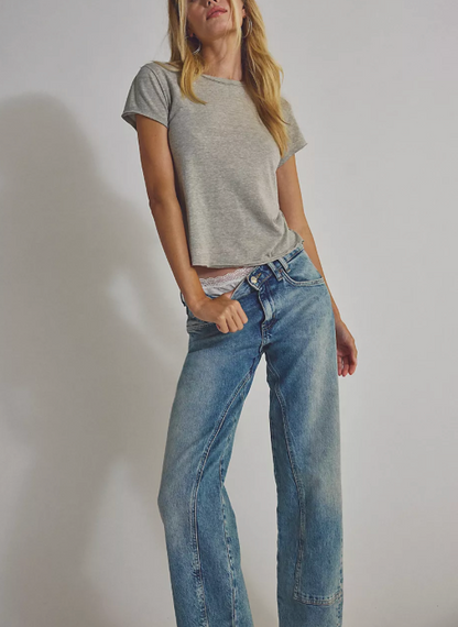 Risk Taker Mid-Rise Straight