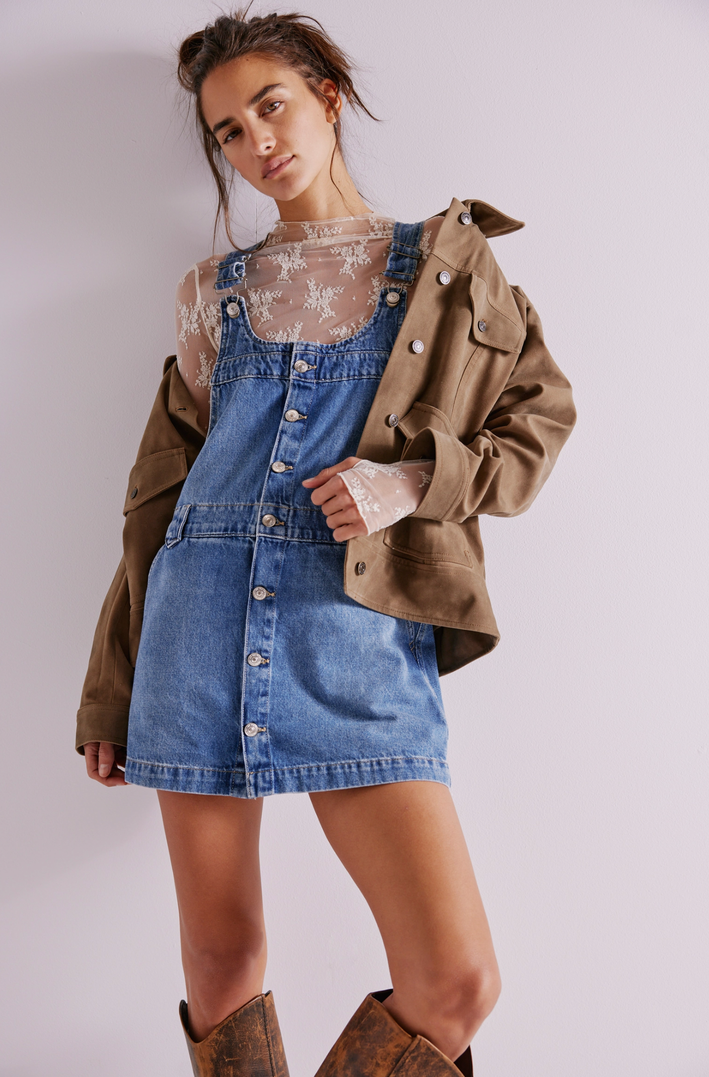 Edie Denim Skirtfall