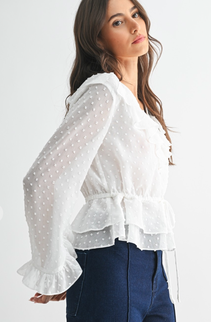 Chantel Ruffle Blouse