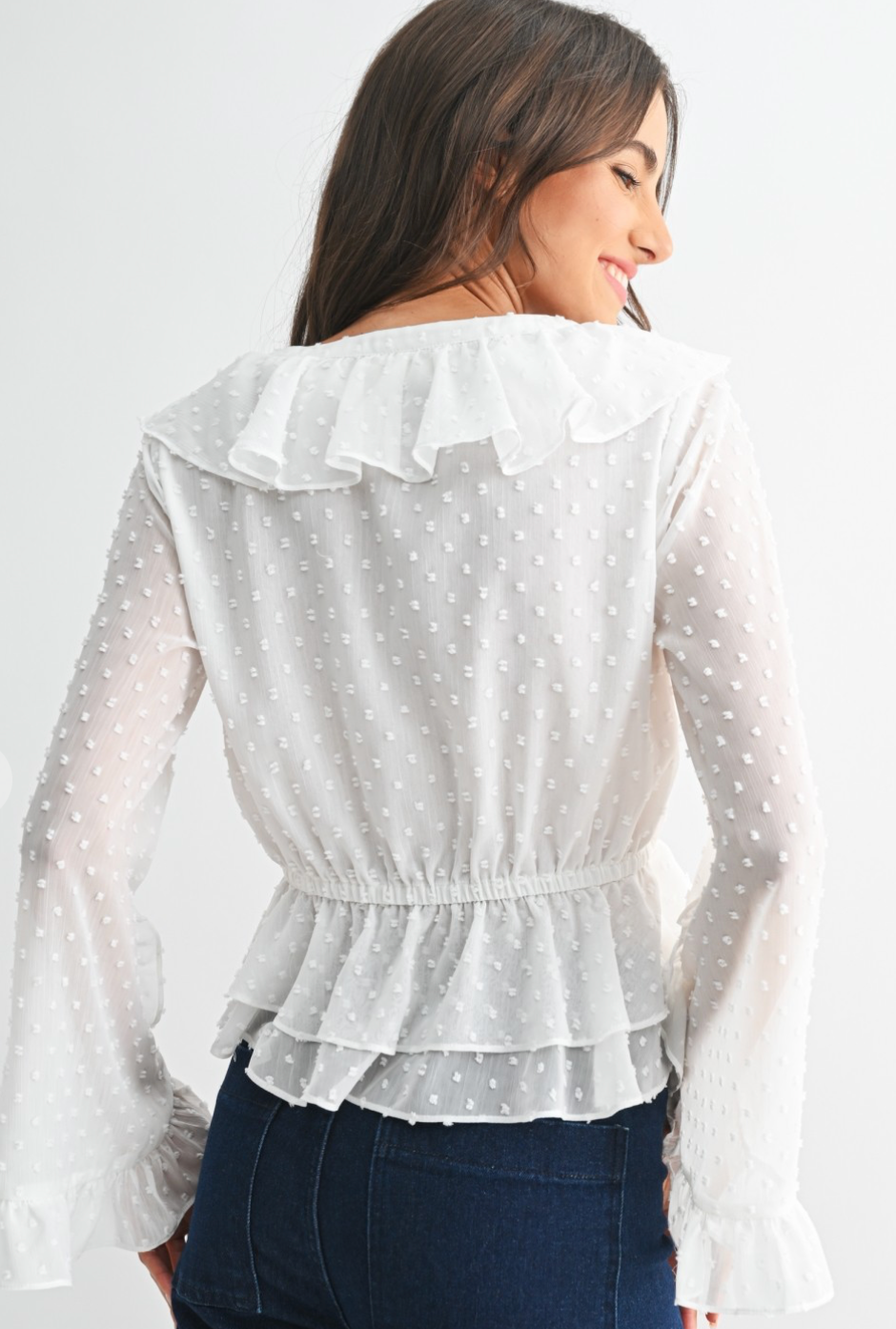 Chantel Ruffle Blouse