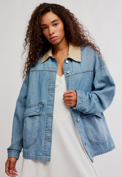 Lemon Denim Jacket