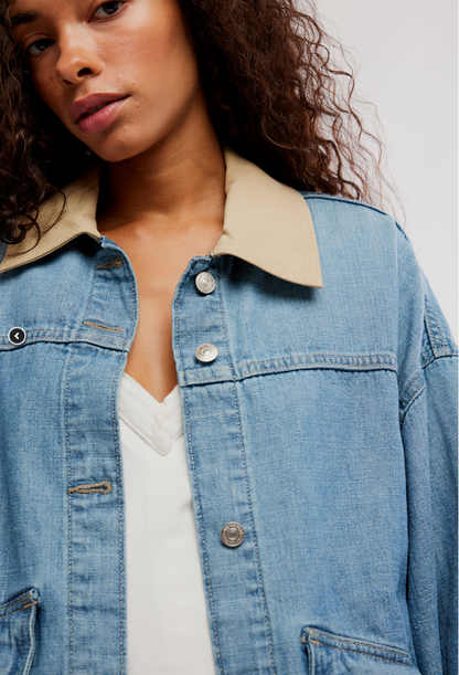 Lemon Denim Jacket