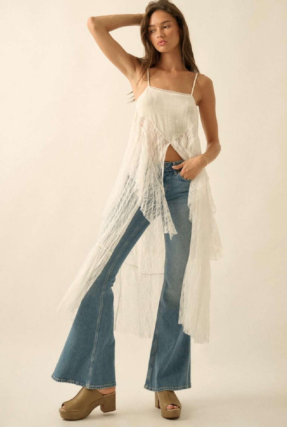 Mackenzie Lace Cami Top