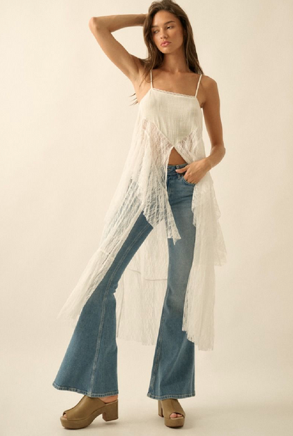 Mackenzie Lace Cami Top