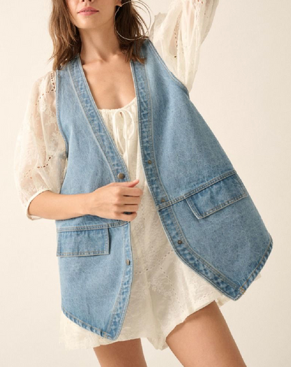 Maria Denim Vest