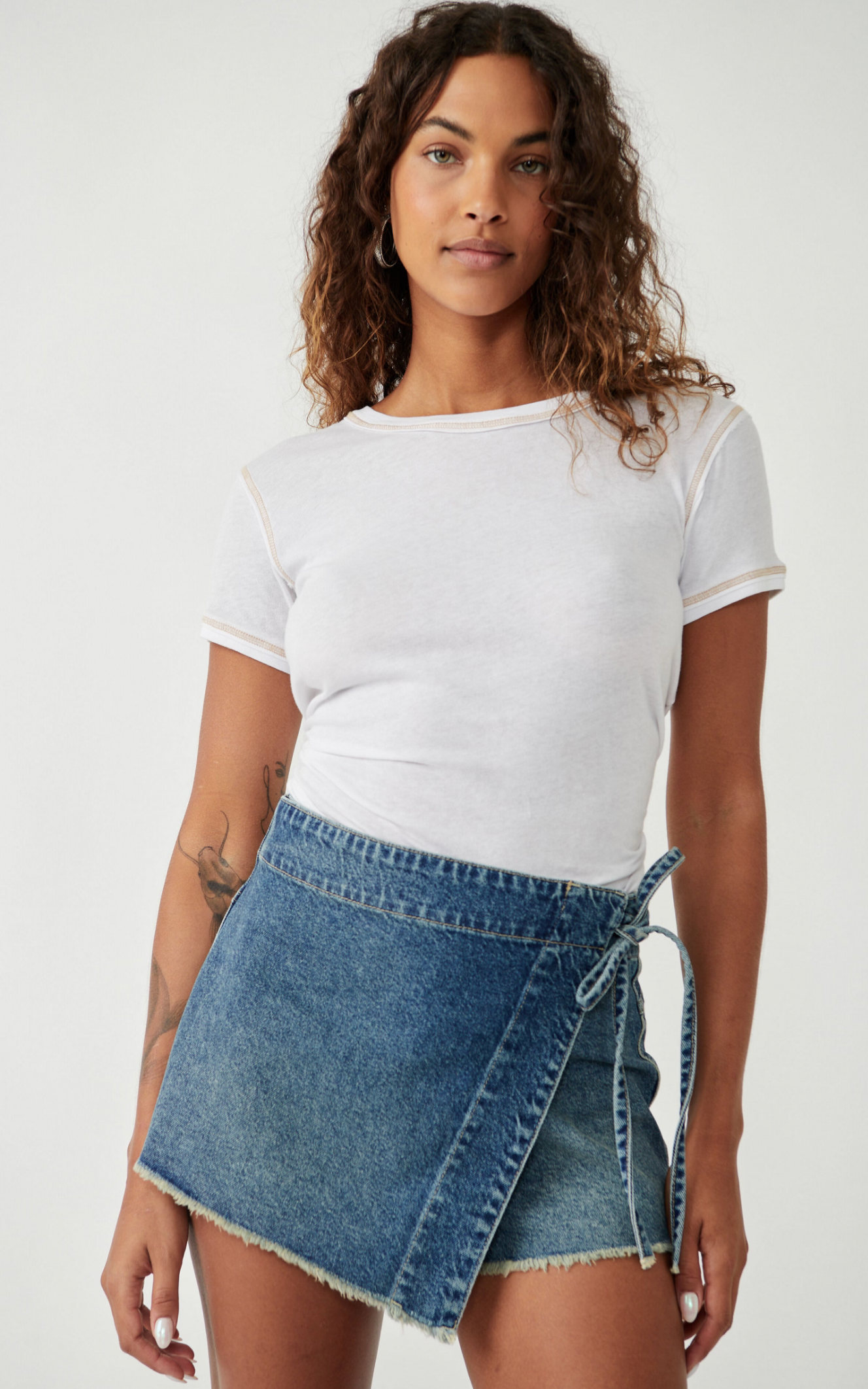 Emmy Denim Skort