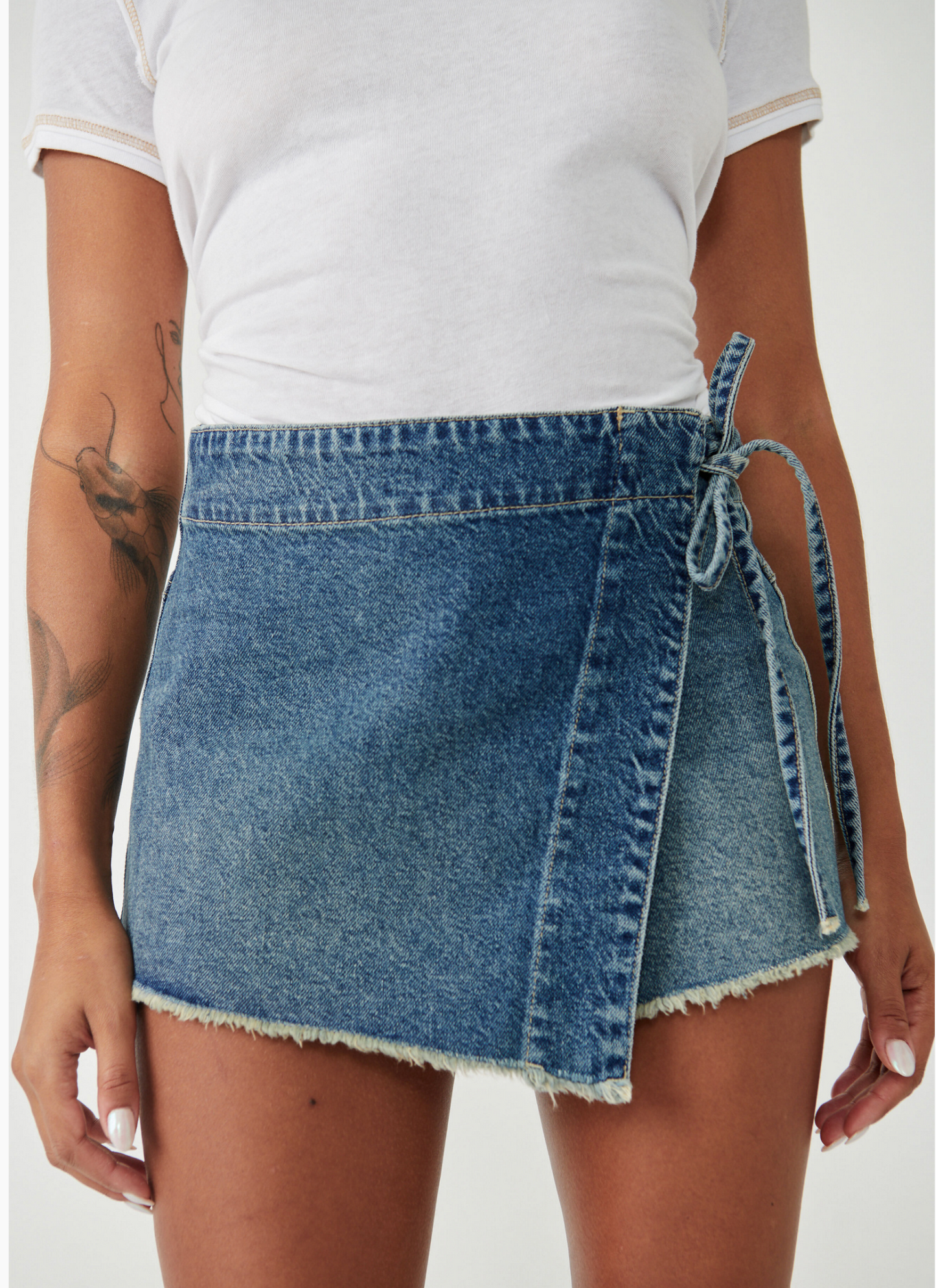 Emmy Denim Skort