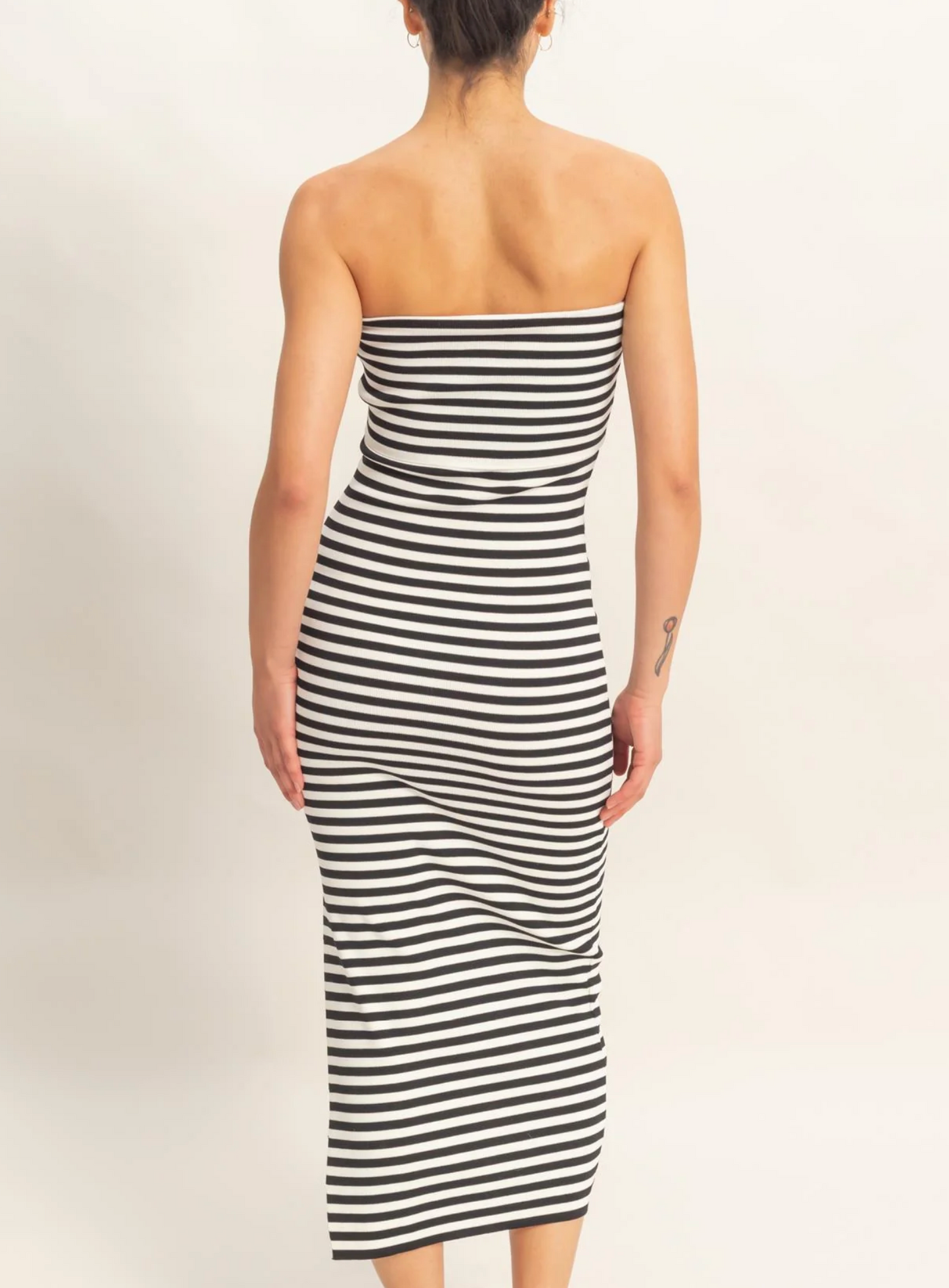 Sorrel Strapless Bodycon Dress (Two Colors)*