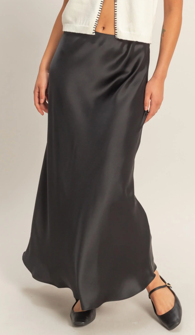 Stormi Satin Skirt