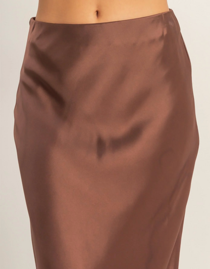 Stormi Satin Skirt