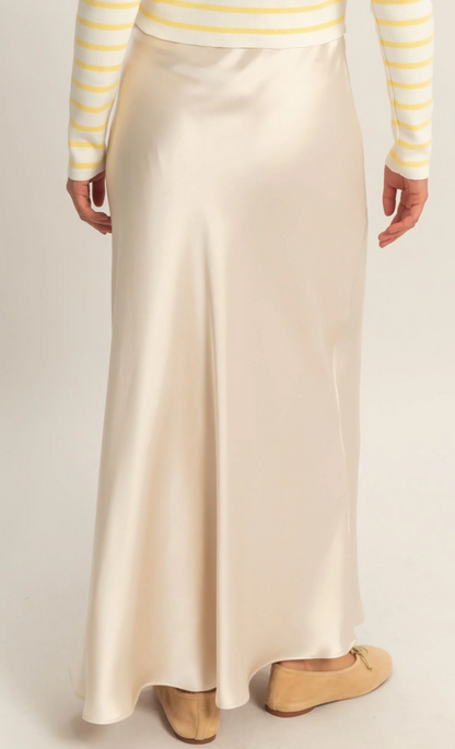 Stormi Satin Skirt