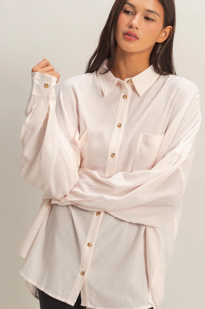 Sasha Oversized Shirt (Four Colors)