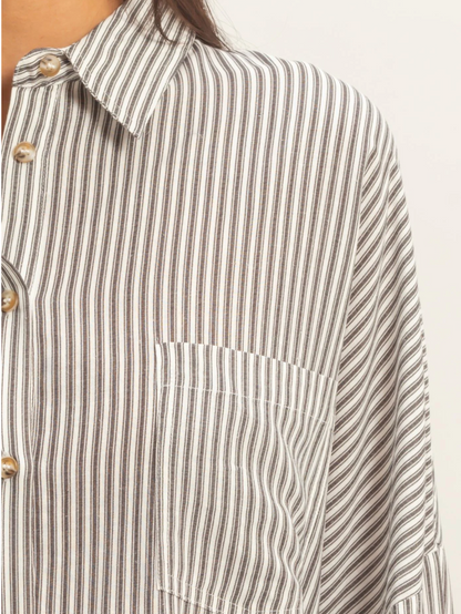 Sasha Oversized Shirt (Four Colors)