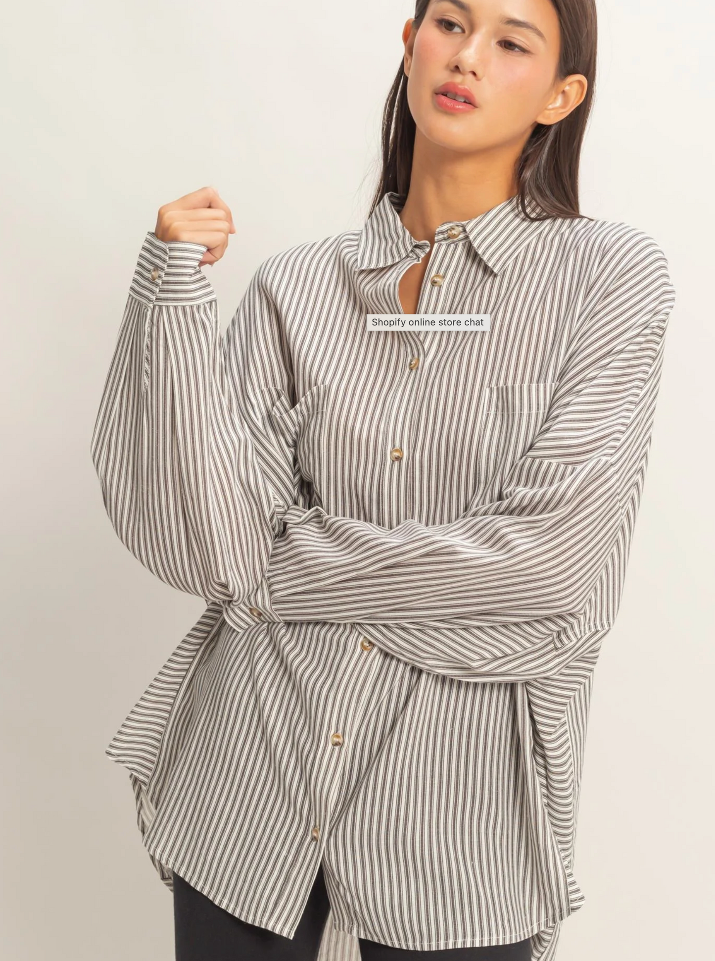 Sasha Oversized Shirt (Four Colors)