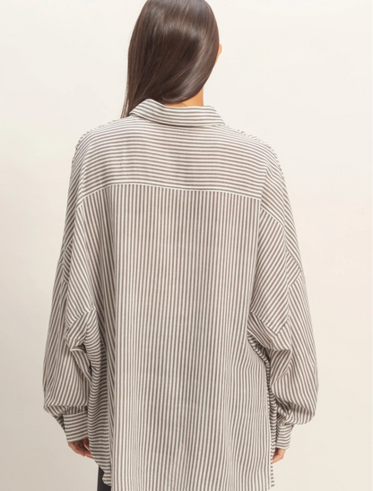 Sasha Oversized Shirt (Four Colors)