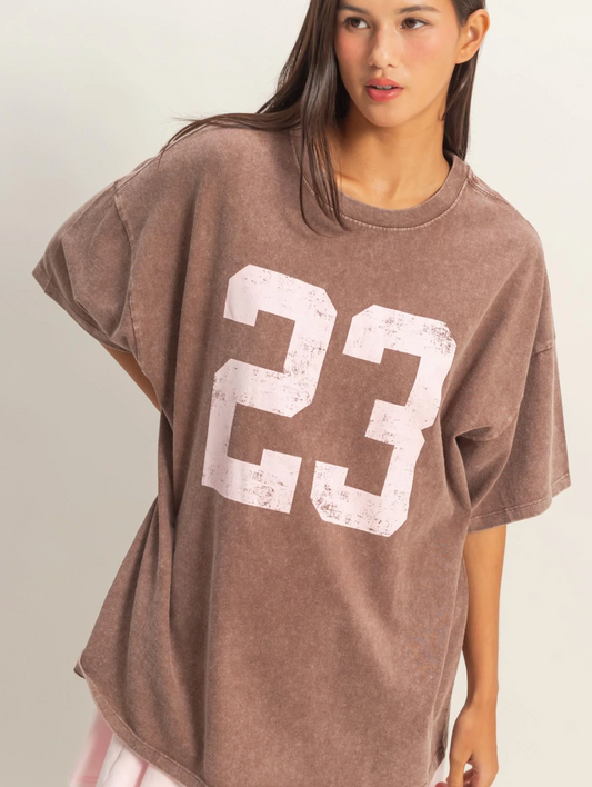 Shayla Number Graphic Tee