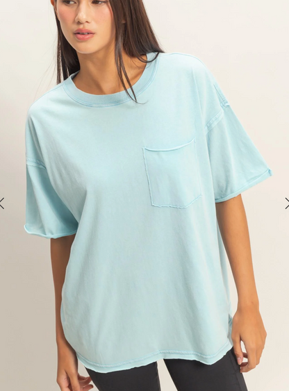 Sicily Pocket Crew T-Shirt