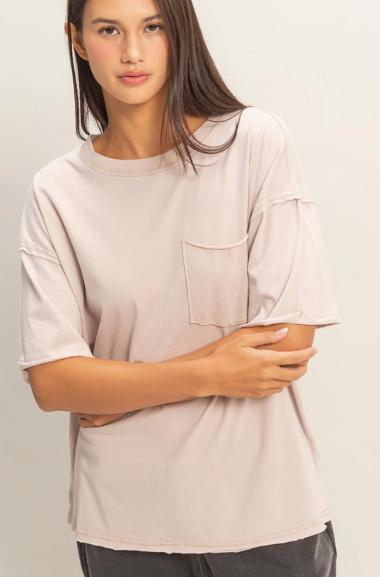 Sicily Pocket Crew T-Shirt