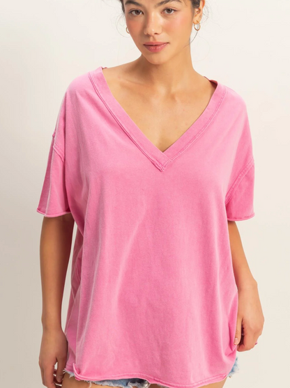 Skye Deep V T-Shirt