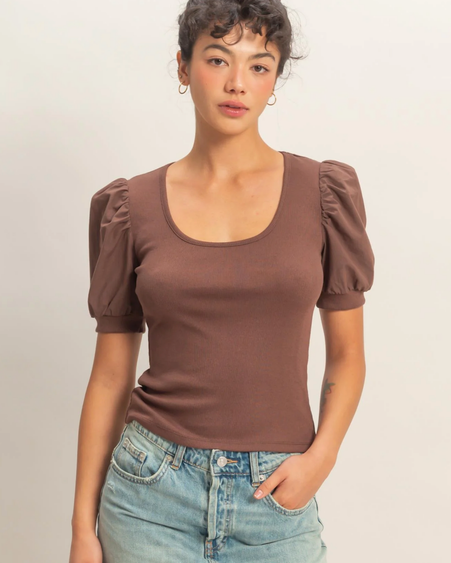 Solace Puff Sleeve Top