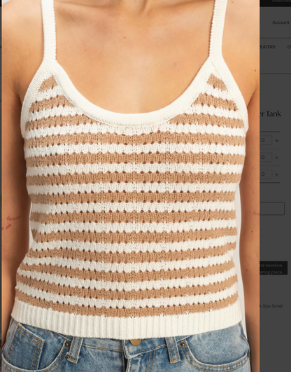 Summer Sweater Tank
