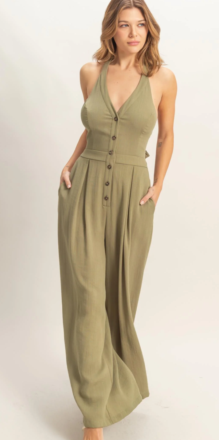 Shonda Halter Jumpsuit