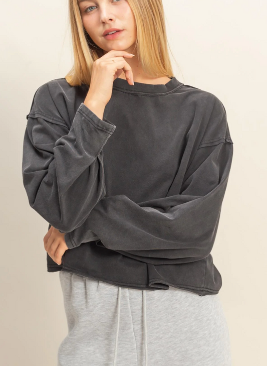 Josephine Mineral Washed Top