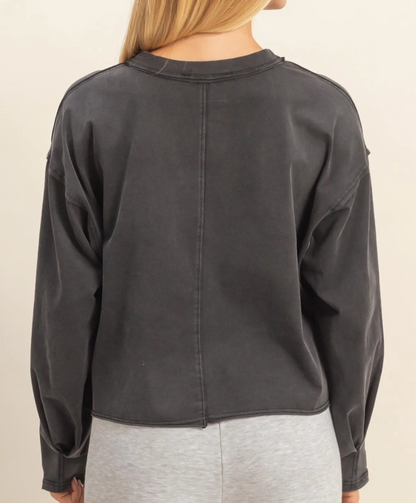 Josephine Mineral Washed Top