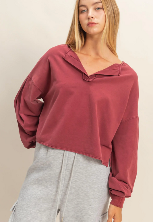 Josie Mineral Wash Top