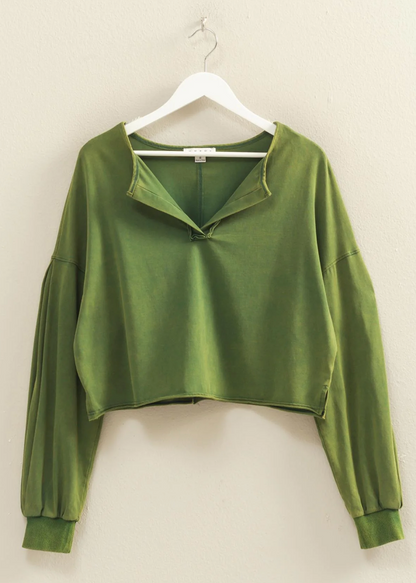 Josie Mineral Wash Top