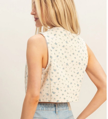 Jennifer Floral Vest *