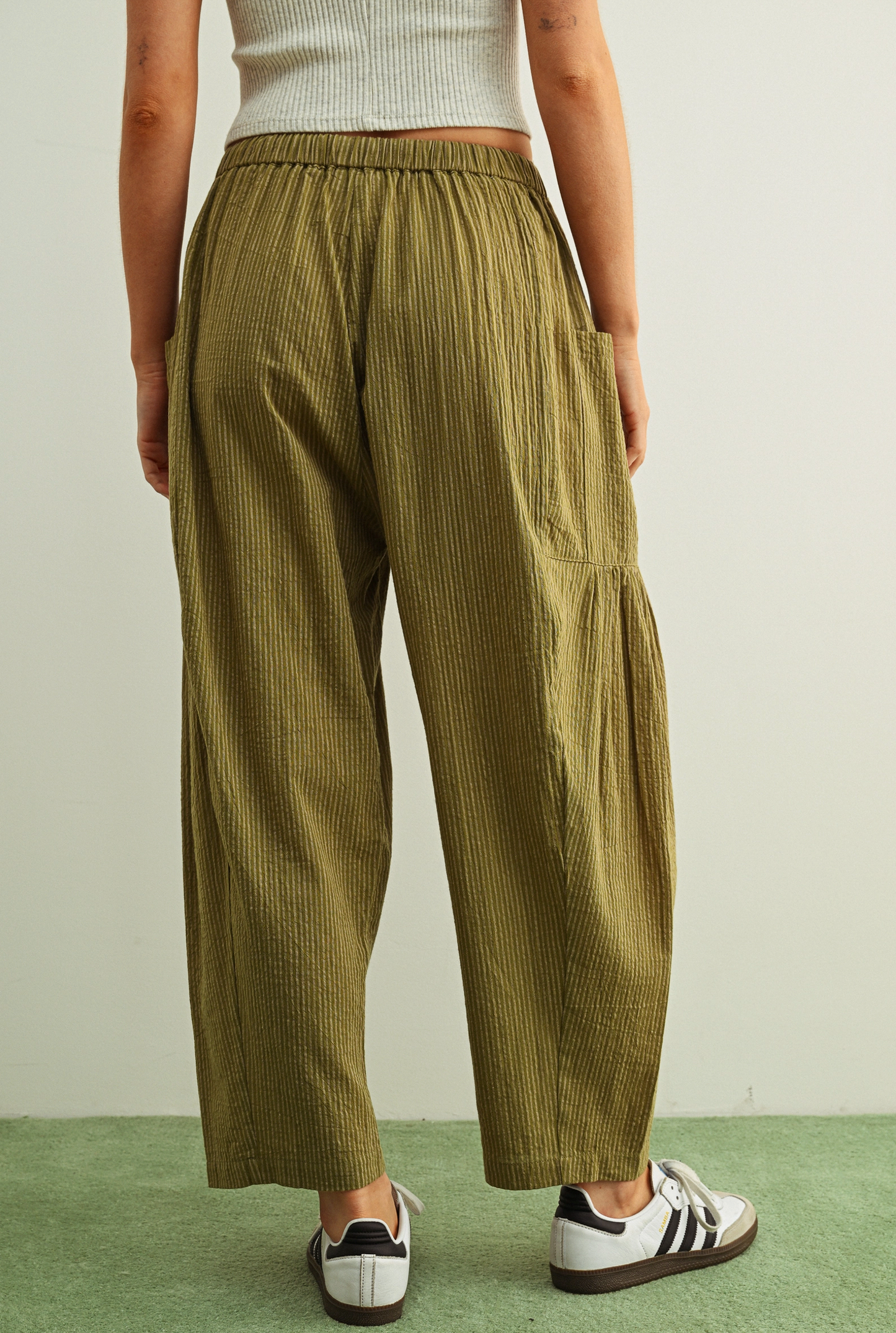 Pinstriped Pants (Two Colors)