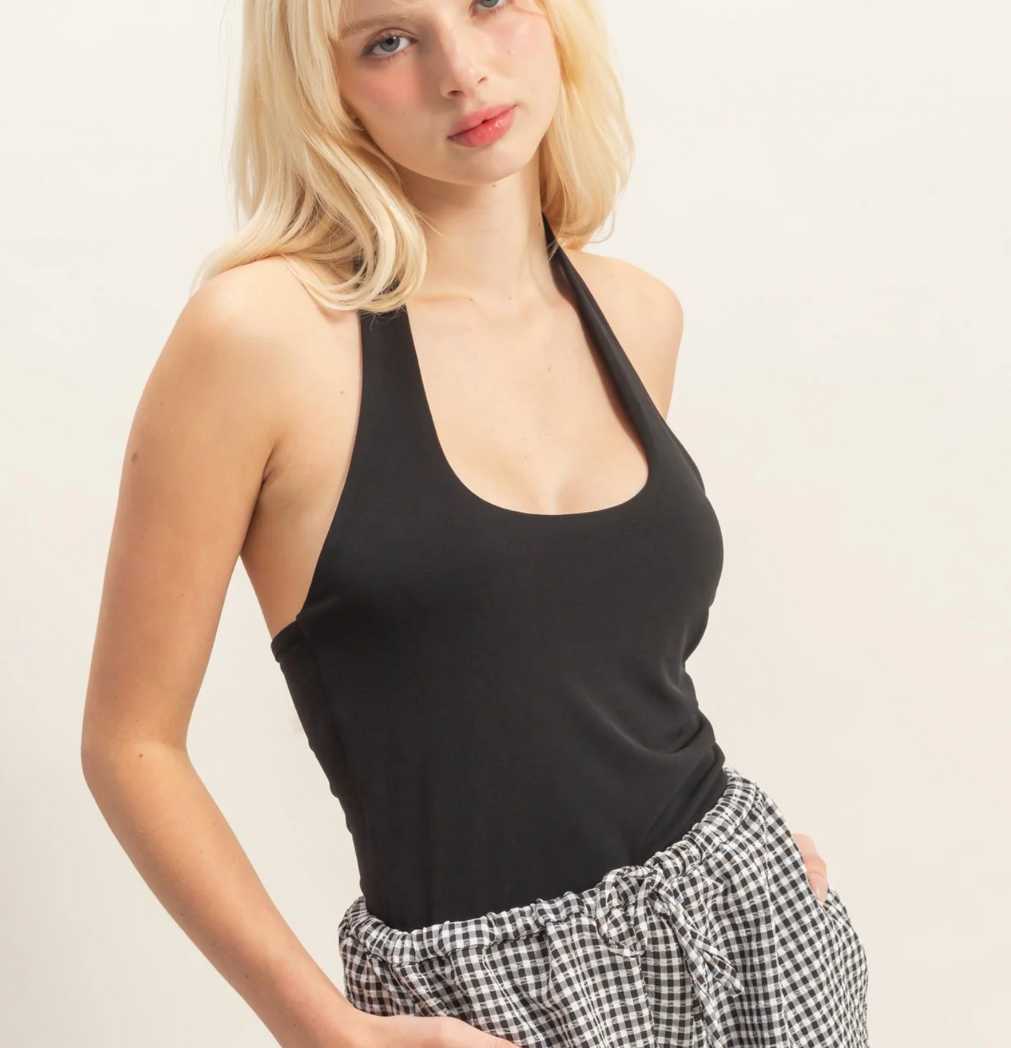 Ashlee Halter Tank (Four Colors)*