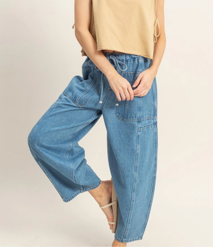 Melanie Wide Leg Pants (Two Colors)*