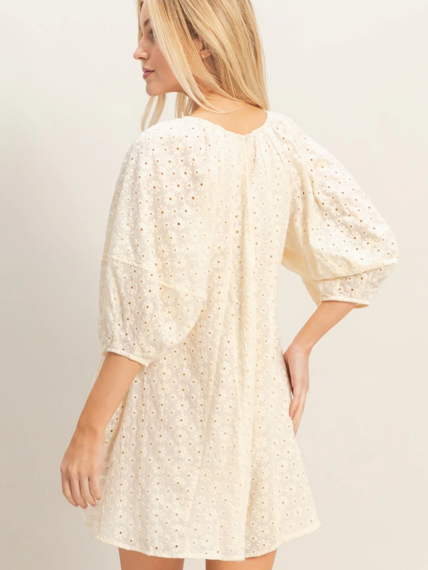 Christine Eyelet Romper*