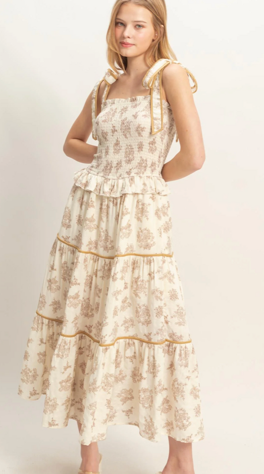 Angela Floral Dress