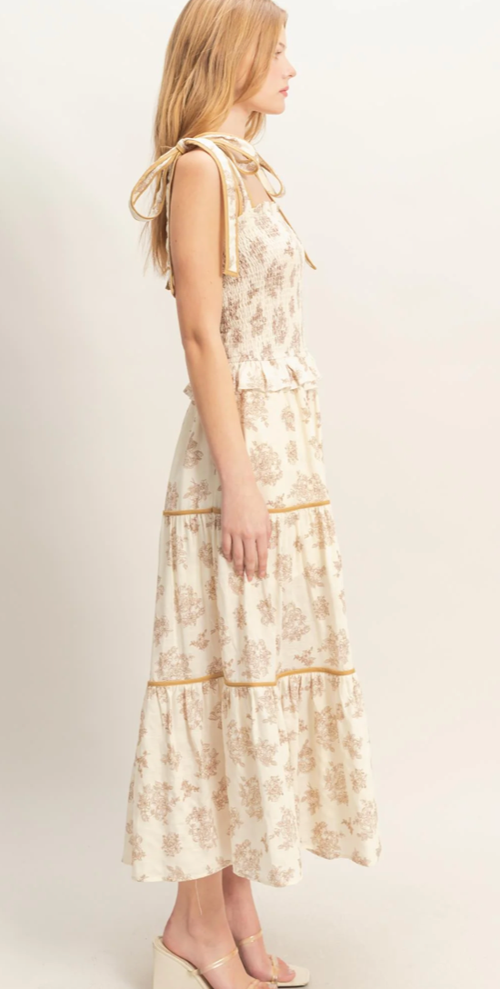 Angela Floral Dress