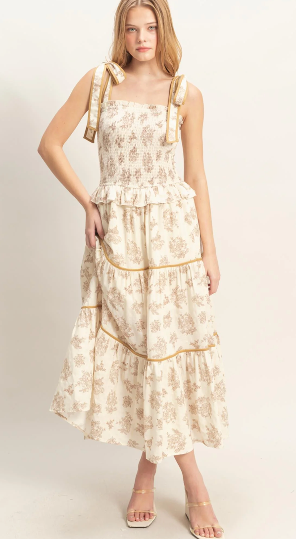 Angela Floral Dress